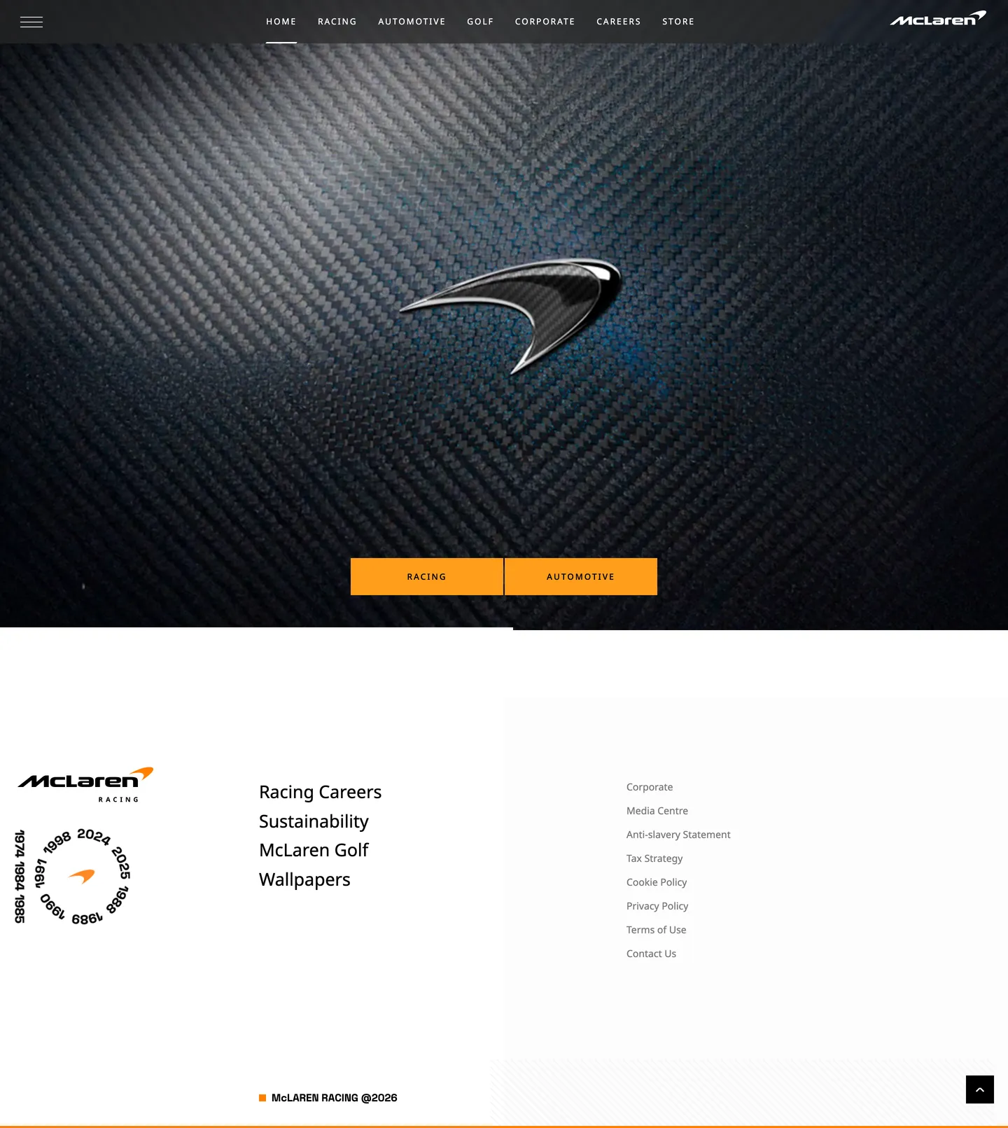 McLaren's website at mclaren.com