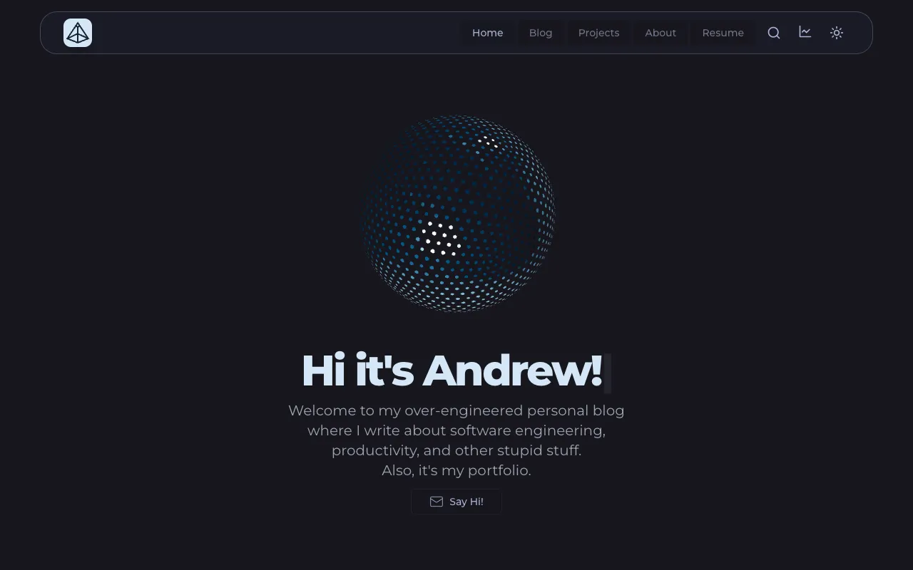 andrewsam.xyz - Screenshot preview