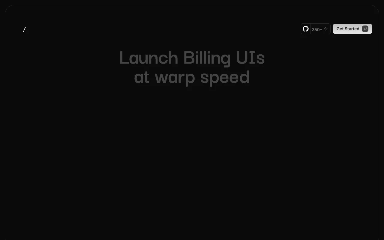 billingsdk - Screenshot preview
