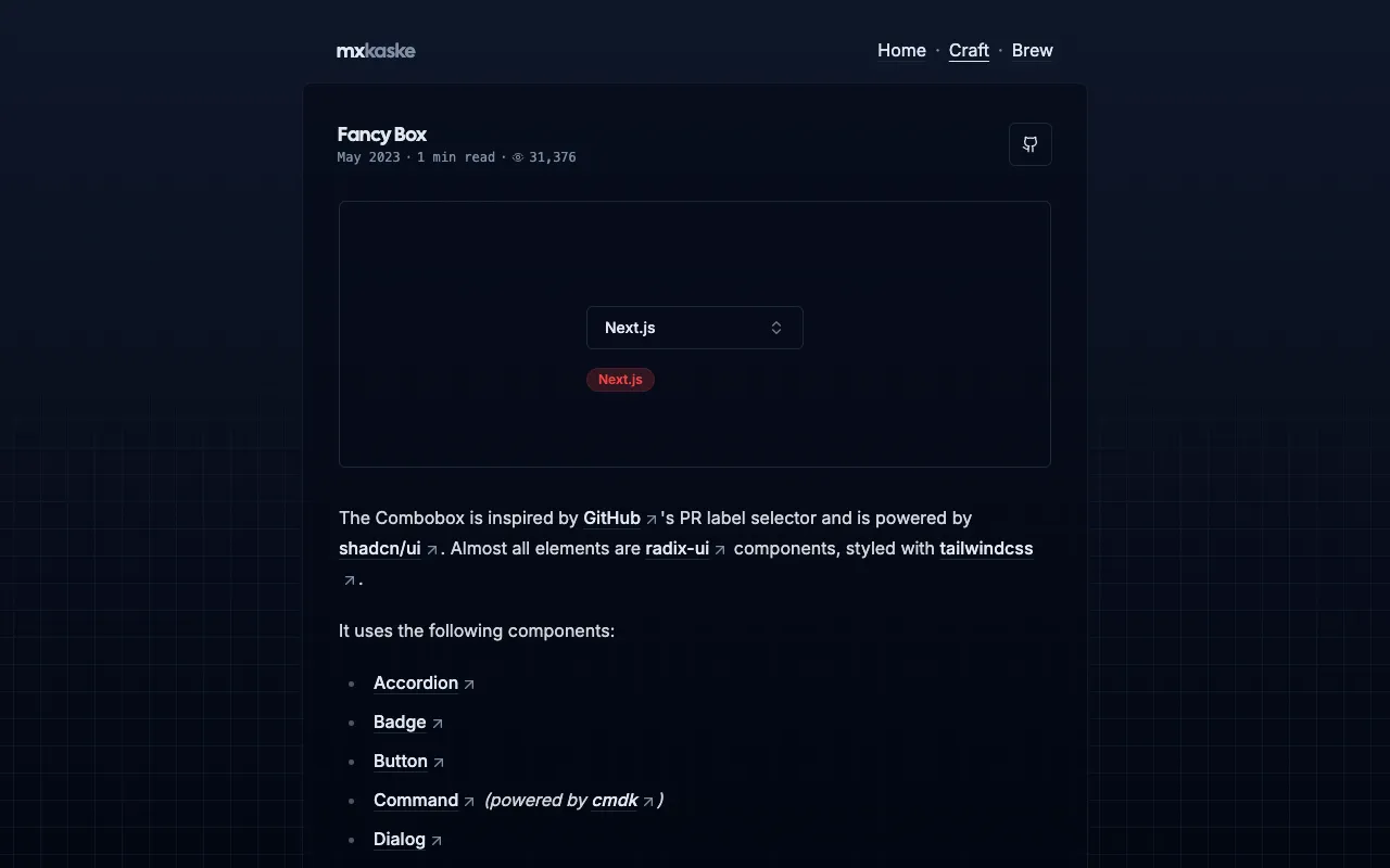 fancy-box - Screenshot preview