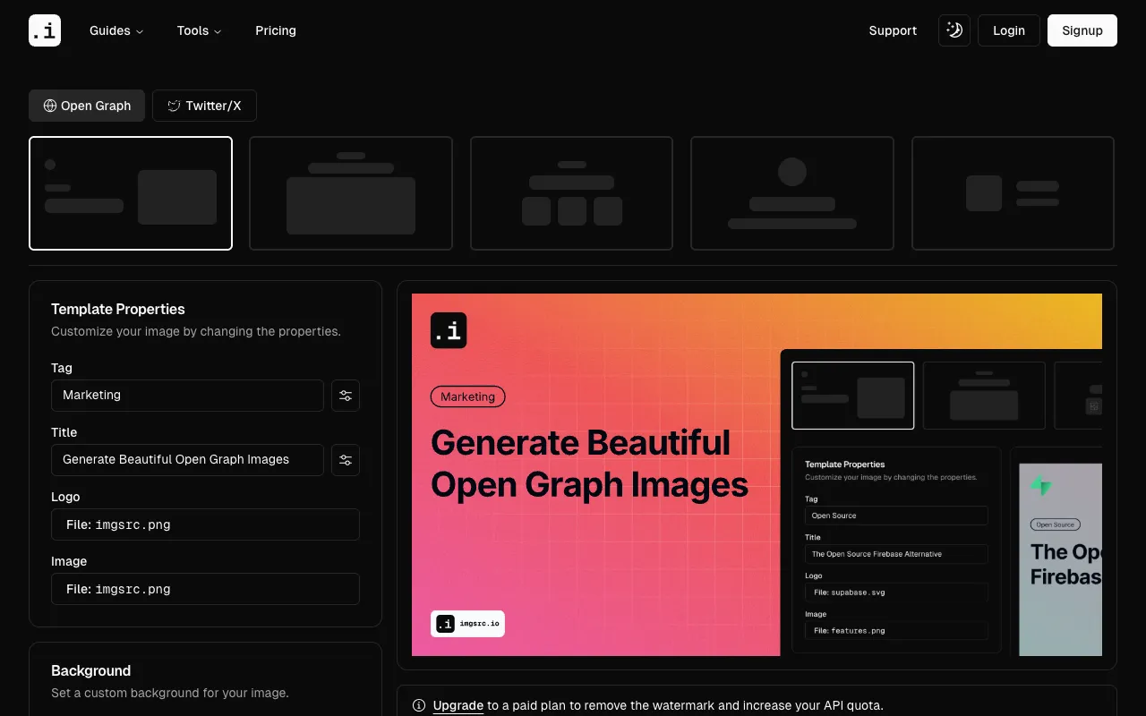 imgsrc - Screenshot preview