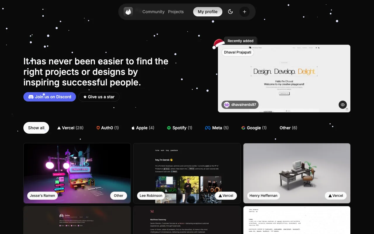 list.swajp.me - Screenshot preview