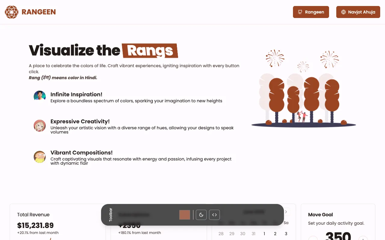 navnote/rangeen - Screenshot preview