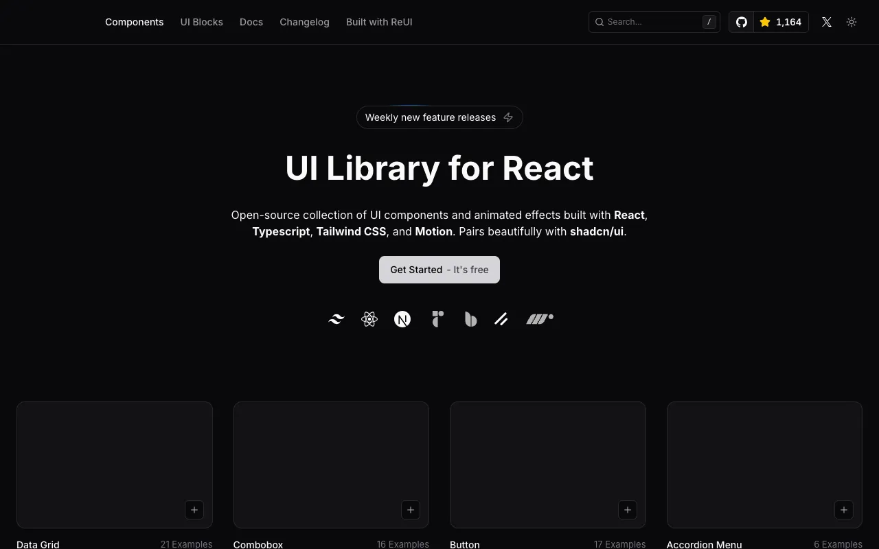 ReUI - Screenshot preview