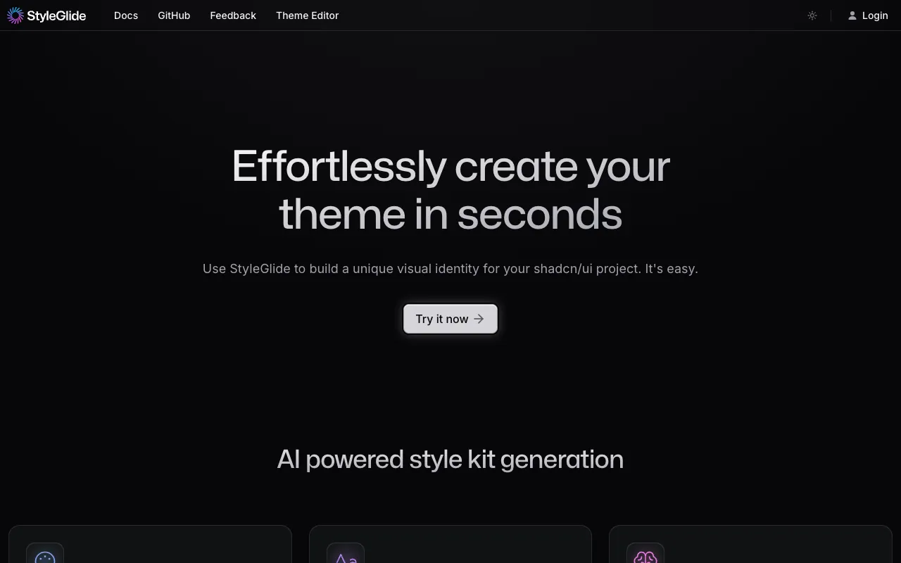 StyleGlide - Screenshot preview