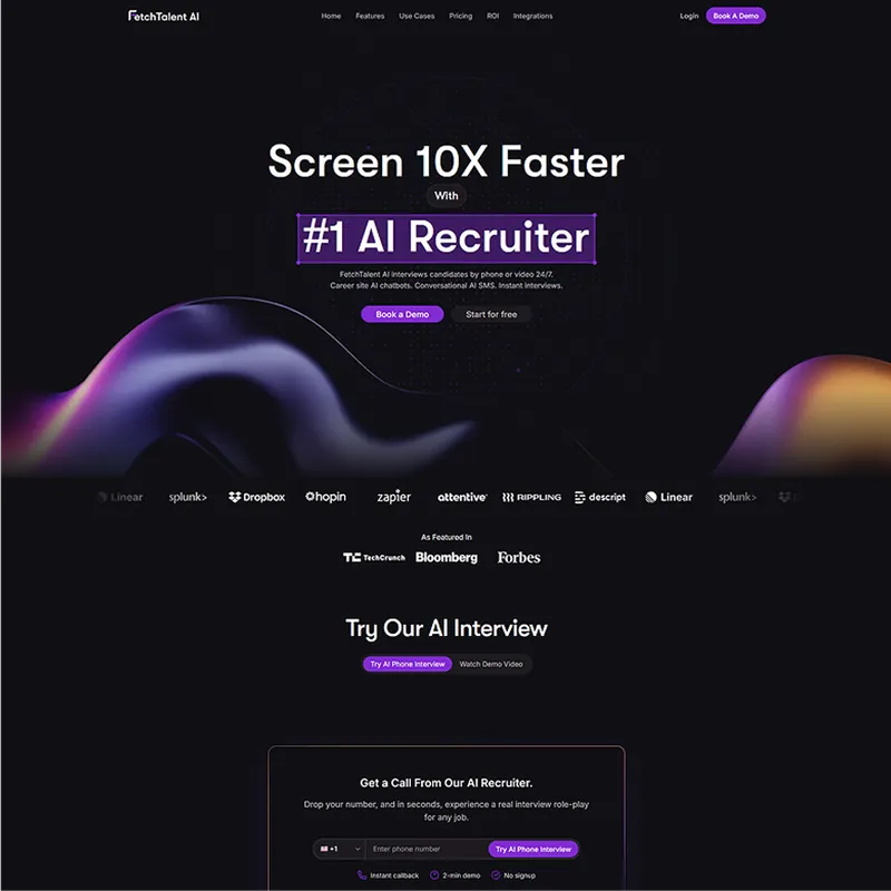 Fetchtalent AI preview