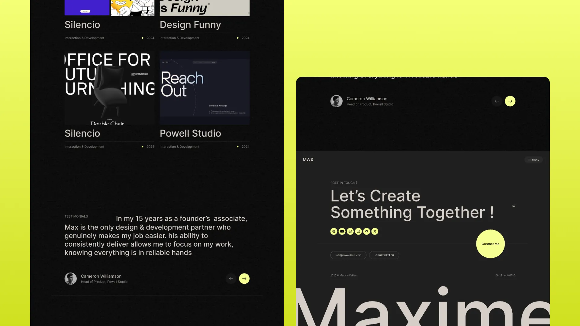 Max — Creative Developer preview 3