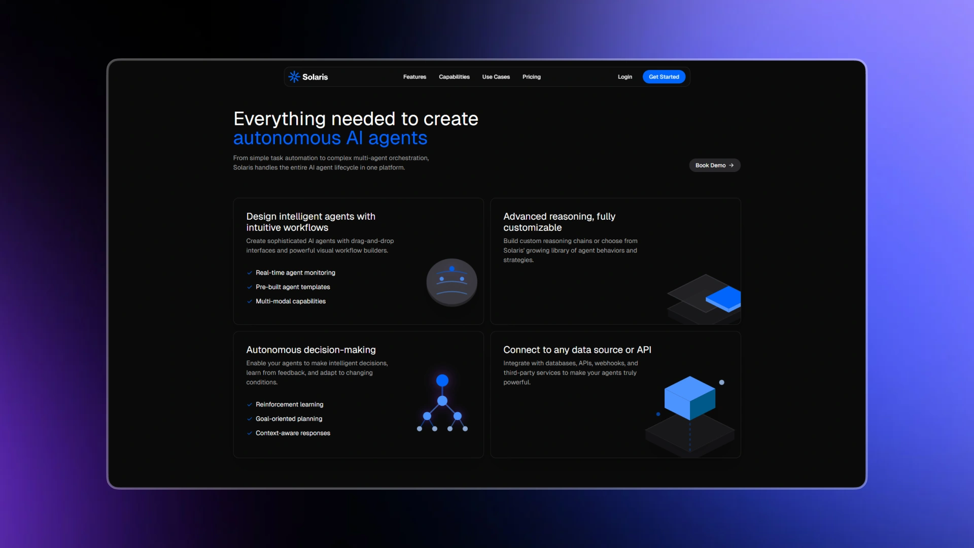Solaris — AI Agent Startup preview 5