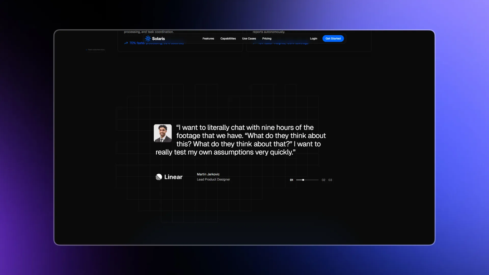 Solaris — AI Agent Startup preview 6