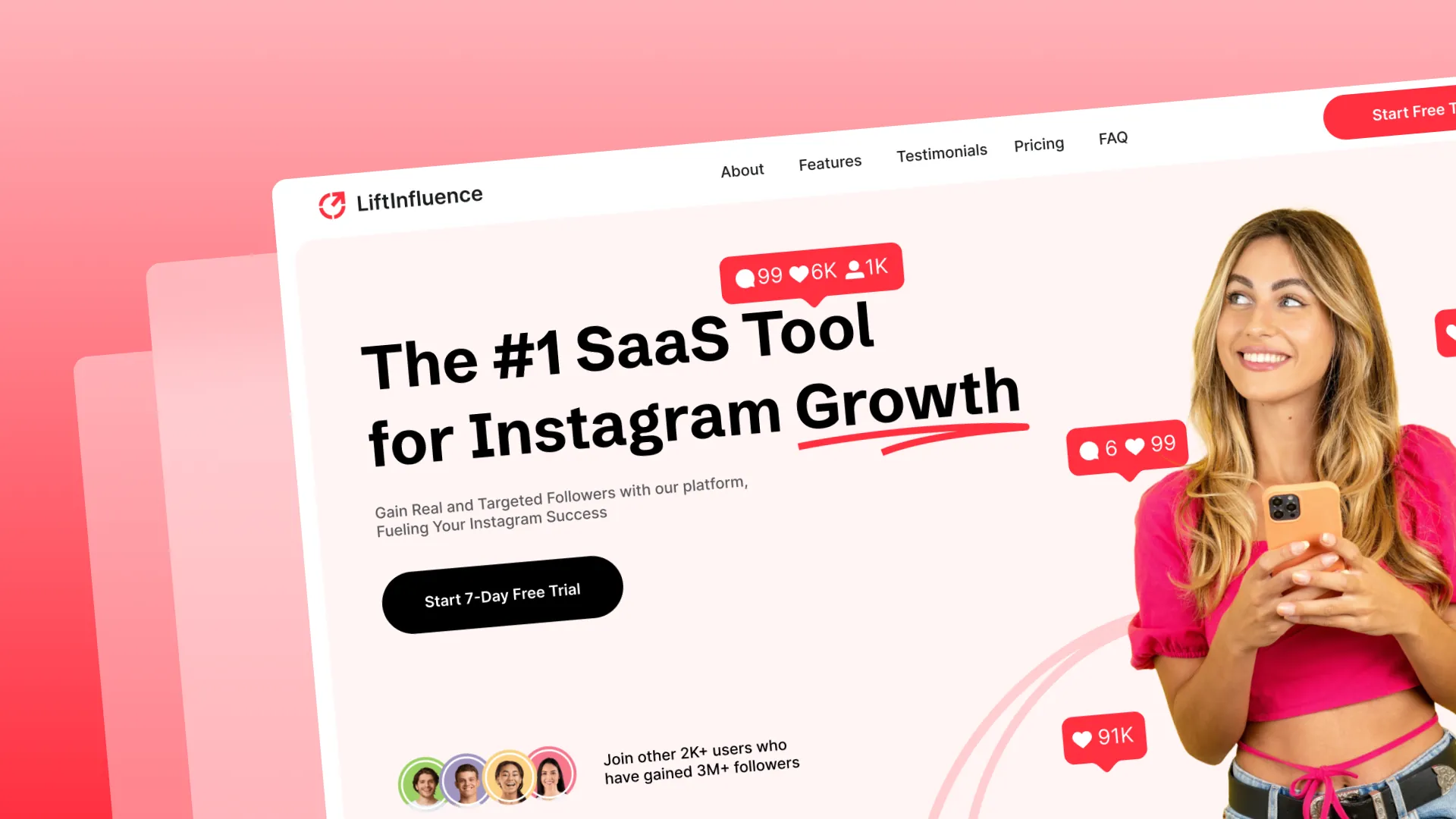 Spherule — Social Media Growth SaaS preview 2