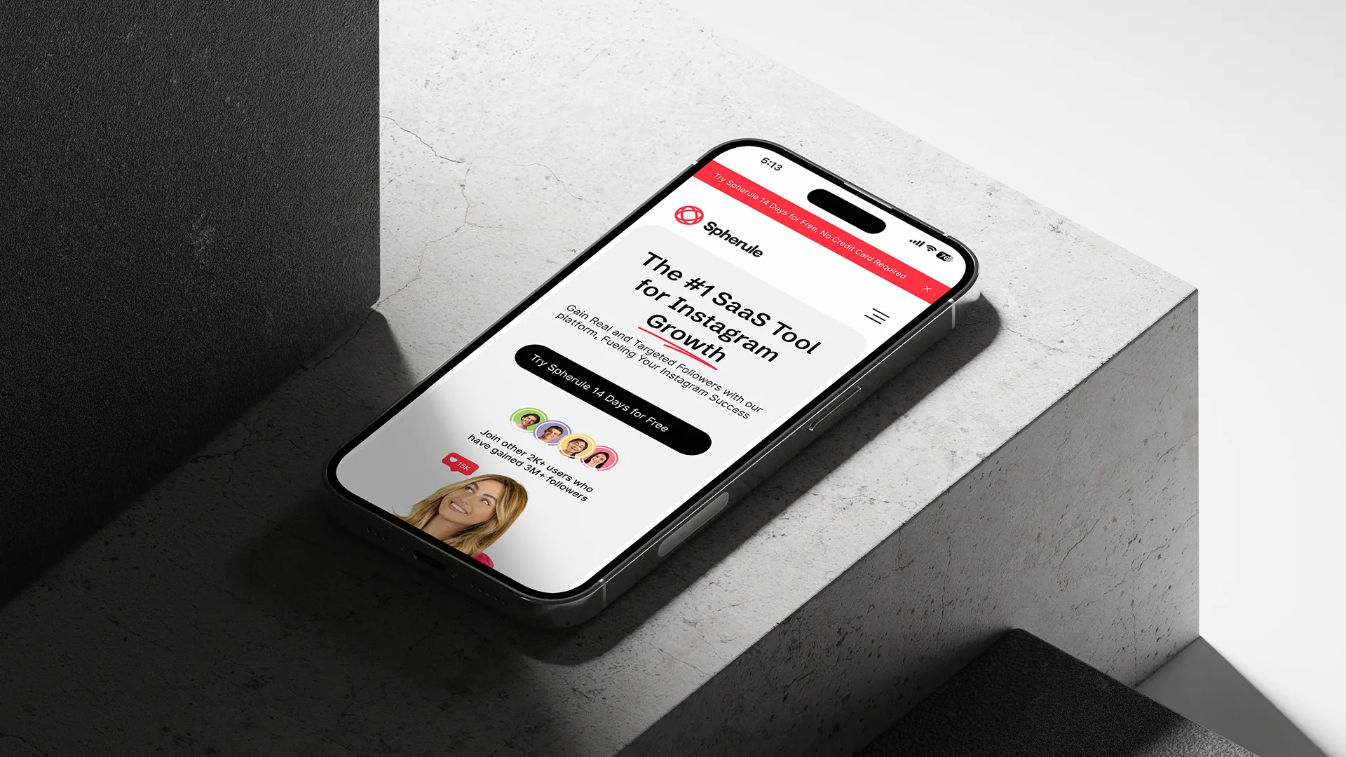 Spherule — Social Media Growth SaaS preview 3