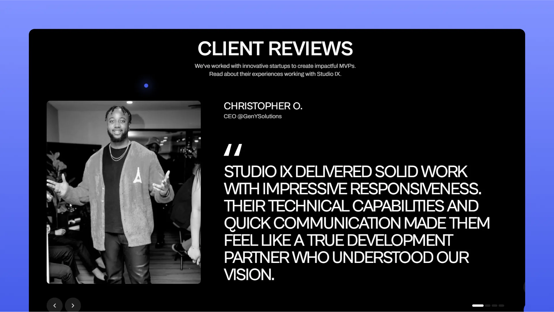 Studio IX — MVP Agency preview 3